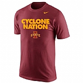Iowa State Cyclones Nike Selection Sunday WEM T-Shirt - Cardinal